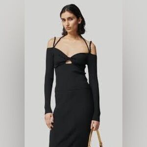 Altuzarra Odin Cut-Out Off-The-Shoulder Sweater